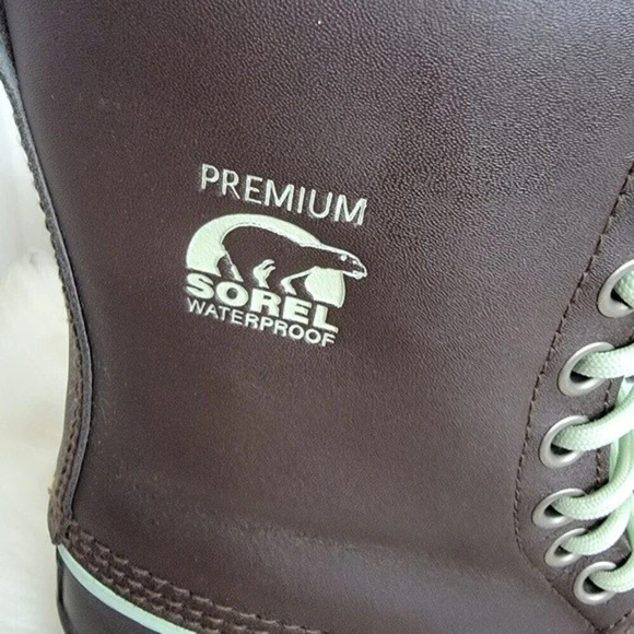 SOREL Premium Waterproof Snow winter Blizzard Boot  Snowglobe Women's sz 6 - Picture 3 of 9